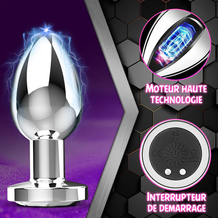 Soren - Unisex Metal Casing Anal Vibrator, 10 Vibration Modes