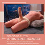 Jackson 17.63LB 6.69Inch Electric PulseThrusting Vibrating Dildo Tan Skin Male Torso Sex Doll    sku：SQ-MAR30023-X9440K