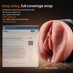 【Free shipping】Captain Titan - 6.5 Inch Massive Real Feel Ergonomic Grip Unbeatable Value Blowjob Stroker