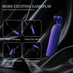 Rabbit vibrator, damp pen, strong earthquake masturbator, sex toy, devil's egg vibrator