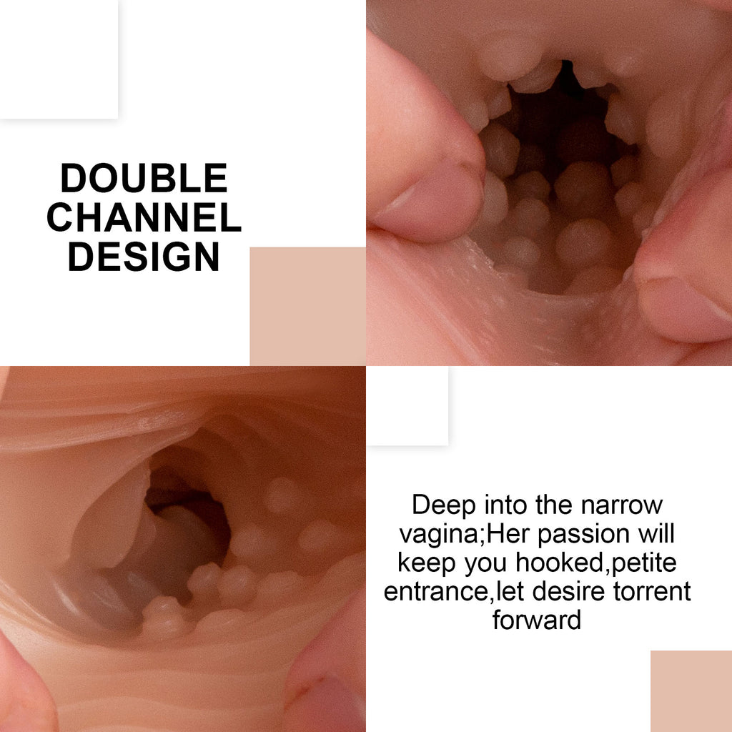 Rosman adult solid doll half body inverted male sex toy