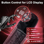 Newvibe Seductive Succubus 7 Rotating 7 Sucking Lcd Display Pumps & Enlargers Automatic Male Masturbator