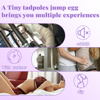 APP tadpole jumping egg vibrating female G-spot orgasm adult sex toy