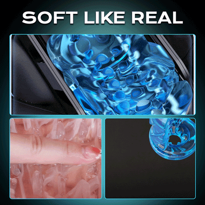 Leten - Interactive Transparent Stroker 10 Thrusting, 4,72 in Deep Stroke & Realistic Moaning Voice Stroker