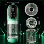 Heaven - 5 in 1 Male Masturbator 7 Thrusting Rotation Suction Vibration & Licking Intelligent Control Stroker